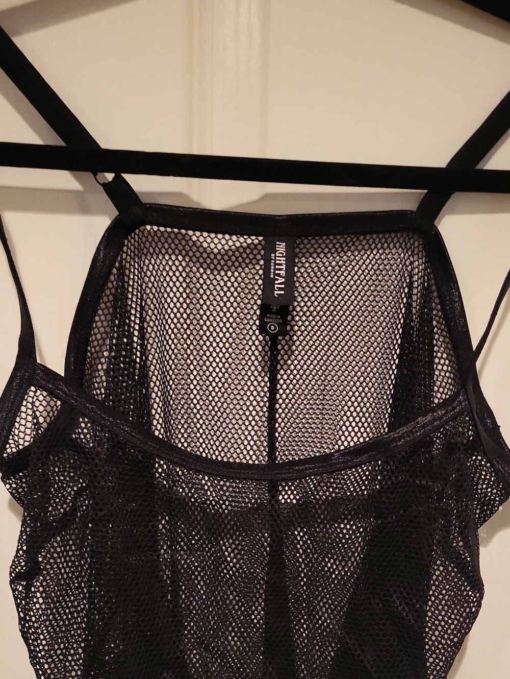 torrid Black Sheer Mesh Camisole
